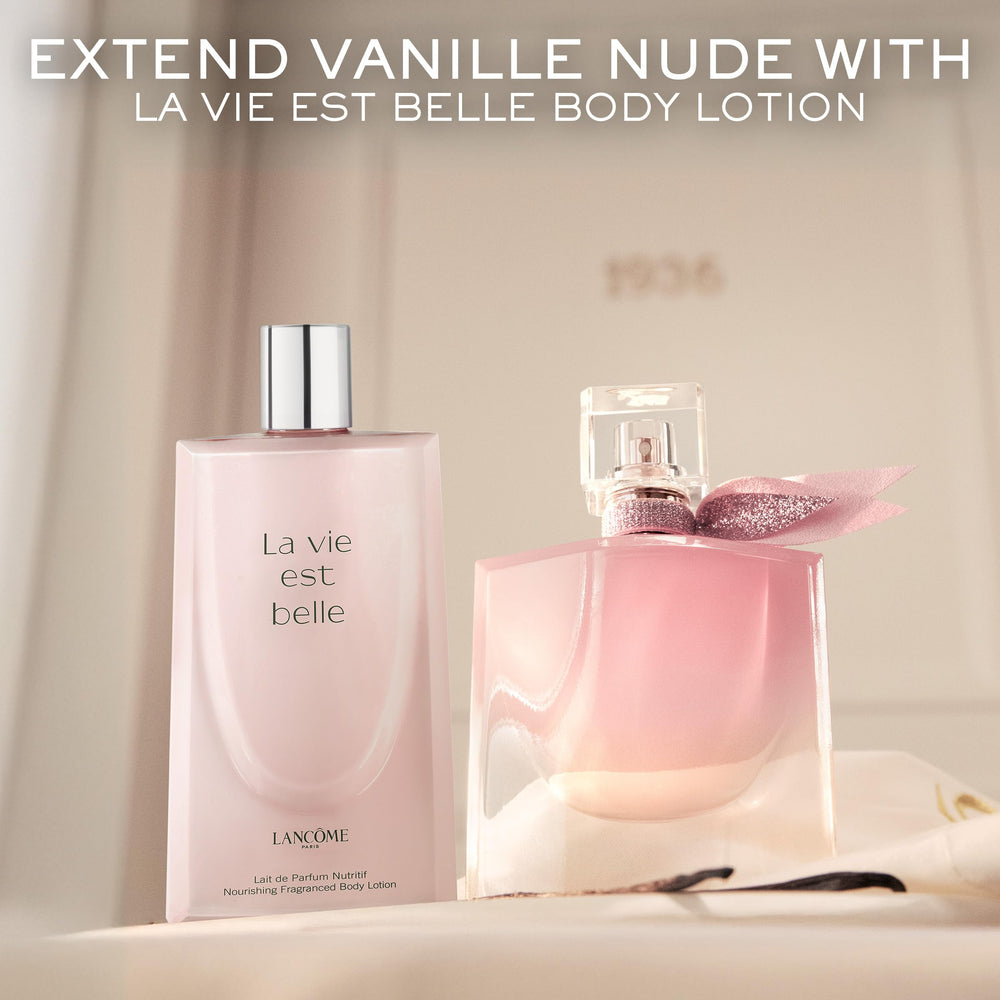 Lancôme La Vie Est Belle La Vie Vanille Nude wear dream captures day-long scent experience