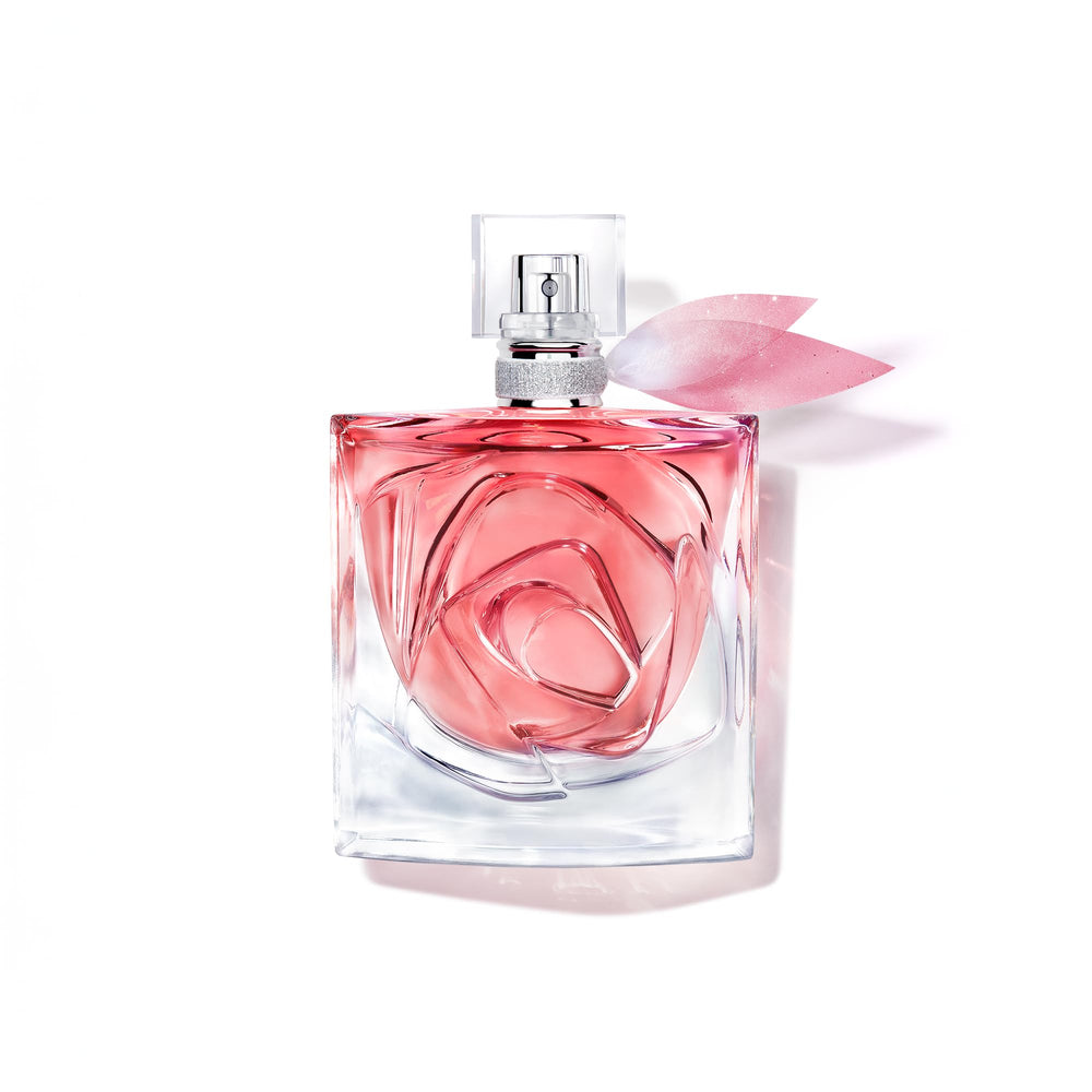 Lancôme La Vie Est Belle Rose Extraordinaire bottle front shows timeless elegance and lasting impression