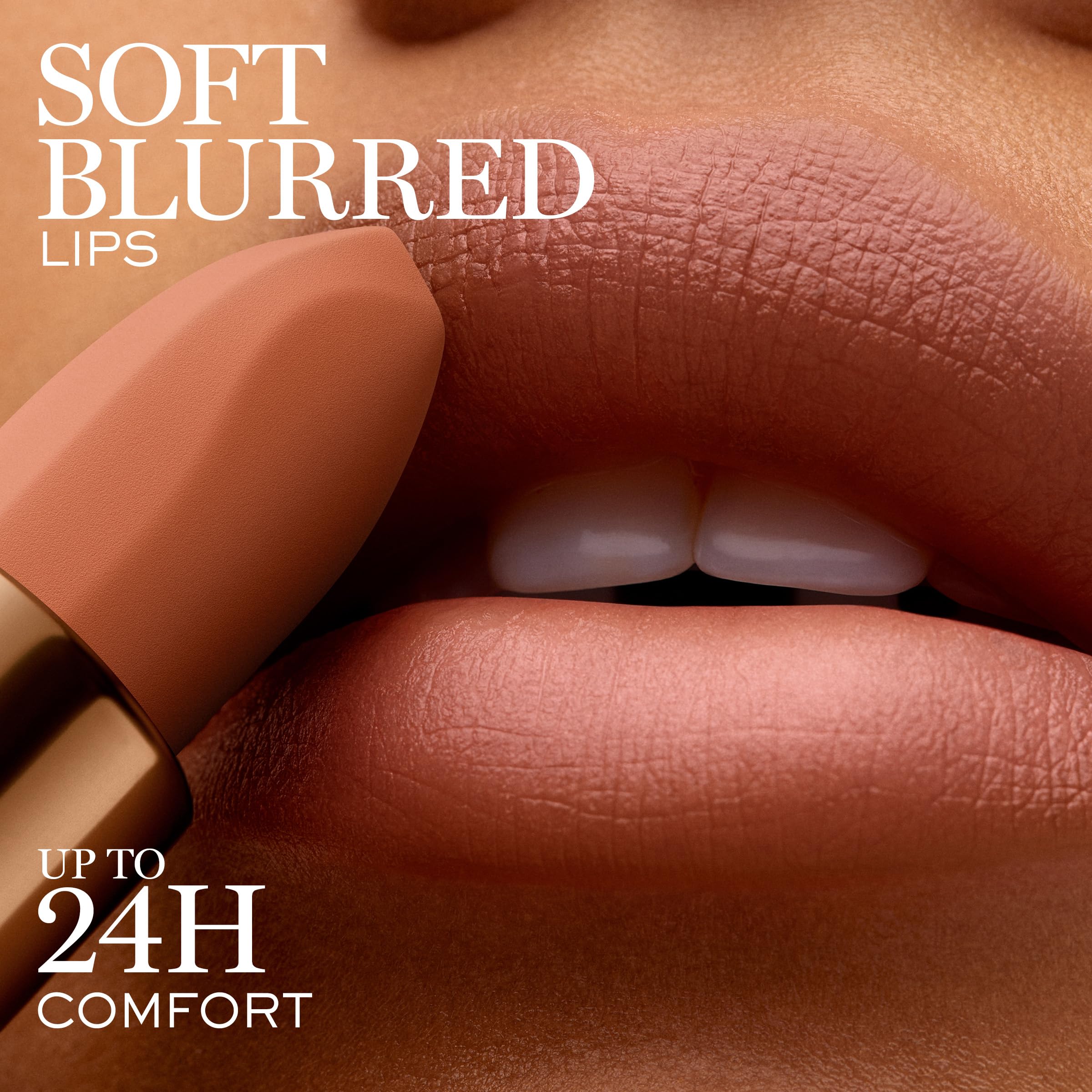Lancôme L'Absolu Rouge Intimatte nude shades swatch showcasing eight versatile neutrals.