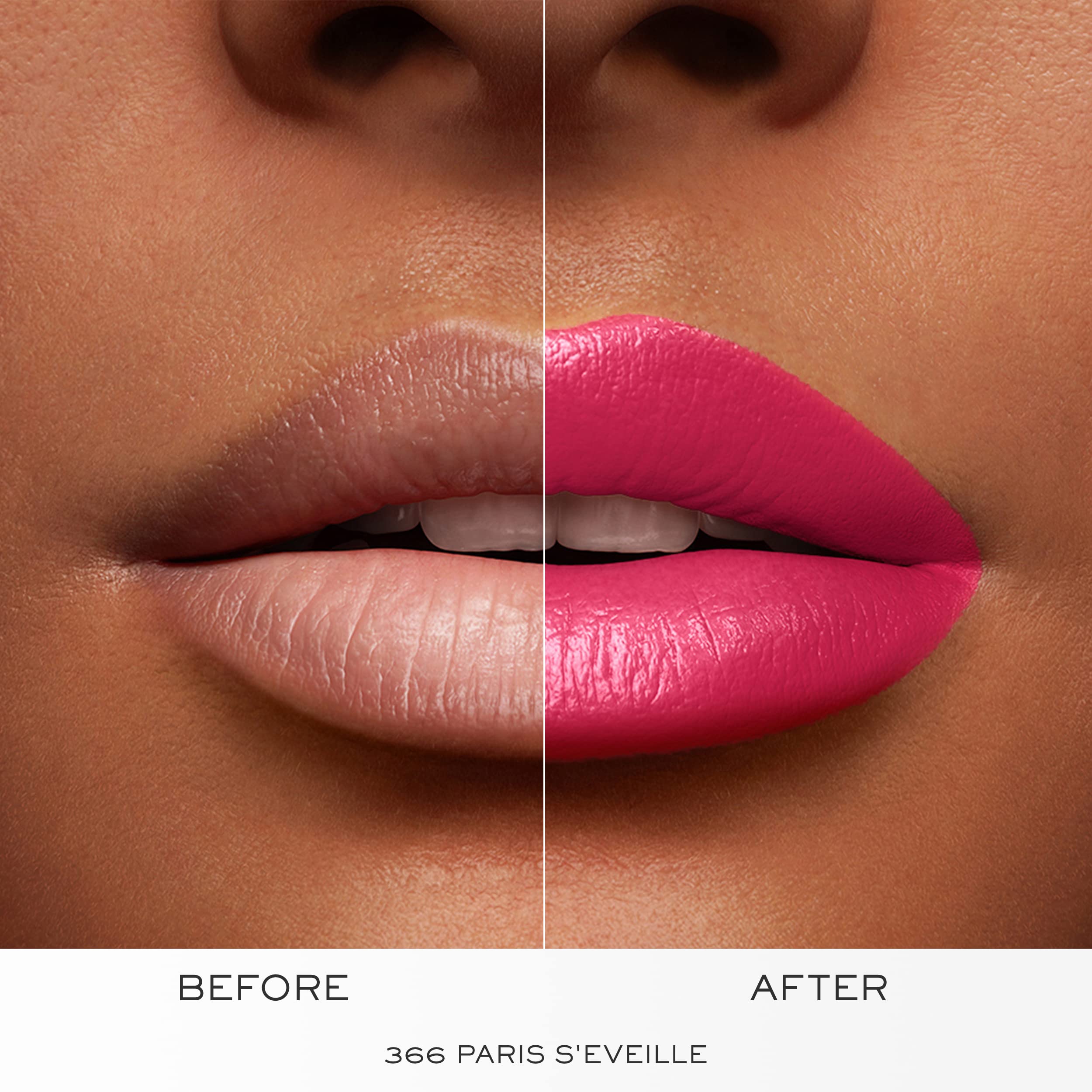 Lancôme Paris S'Éveille shade on model for elegant day-to-night look.