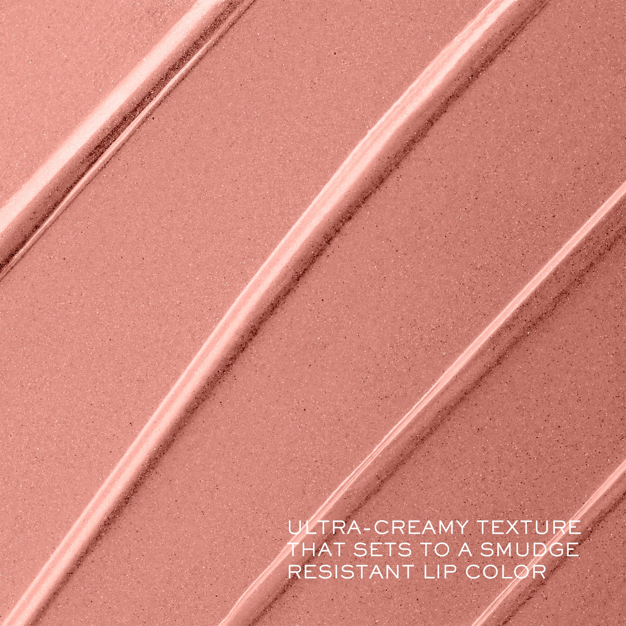 Lancôme L'Absolu Rouge Tendre Mirage rose-balm texture closeup suggests intense hydration.