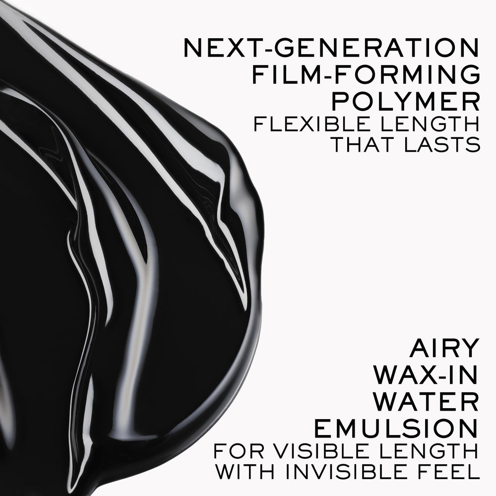 Lancôme Lash Idôle mascara tube opening highlights sleek packaging.