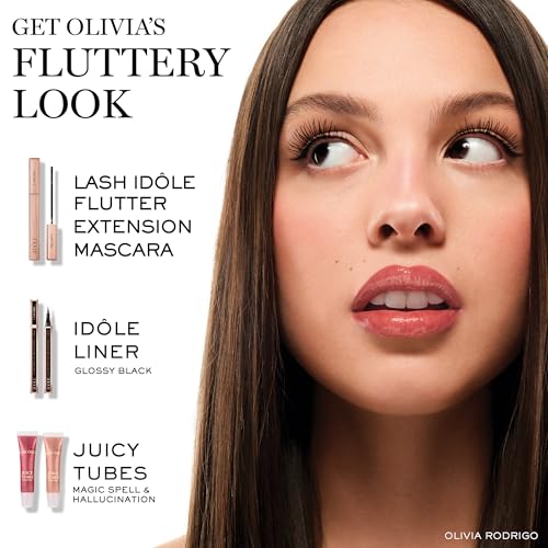 Lancôme Lash Idôle weightless feel on lashes for a natural flutter.