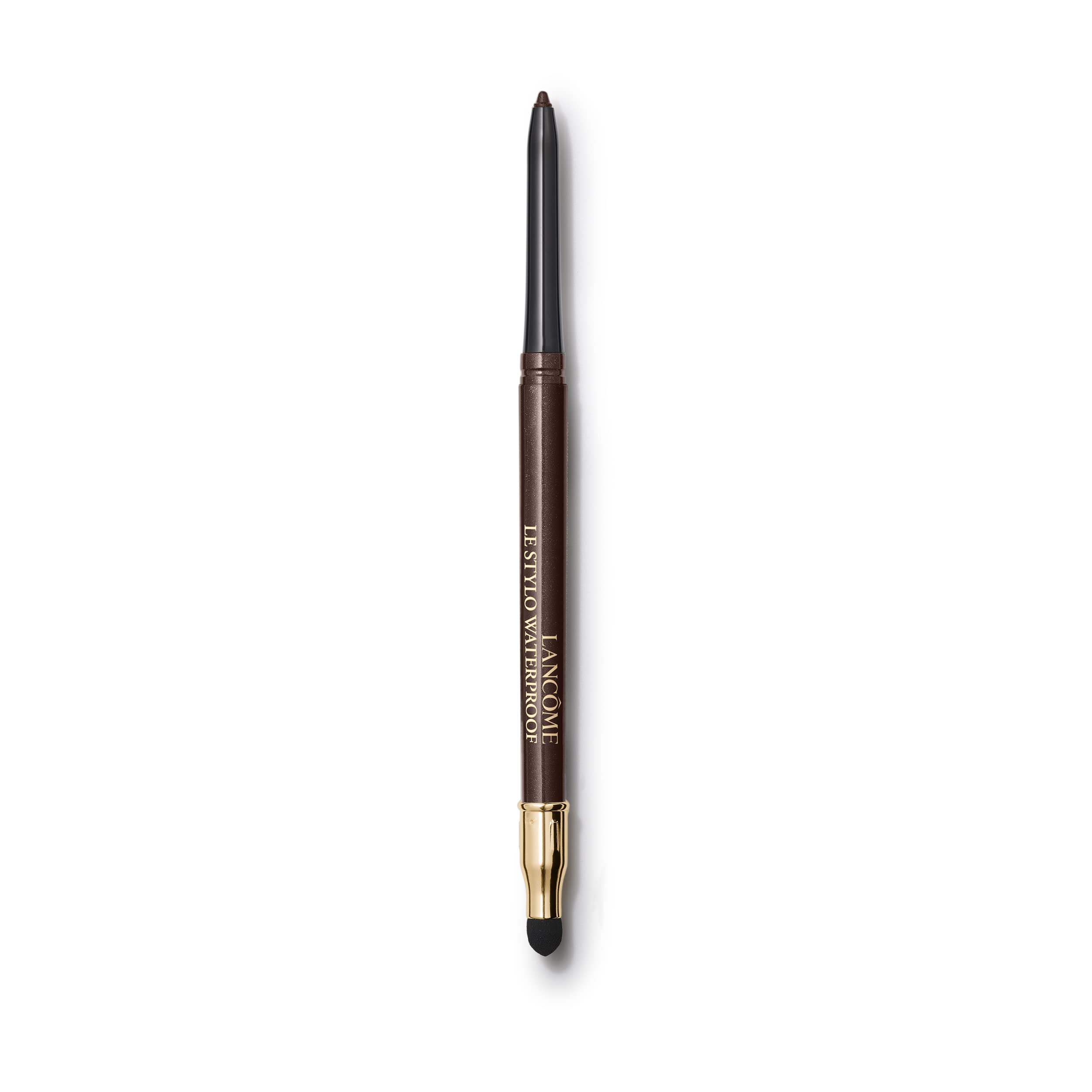 Lancôme Le Stylo Waterproof Eyeliner Pencil Chocolat lashline precision for defined eyes.