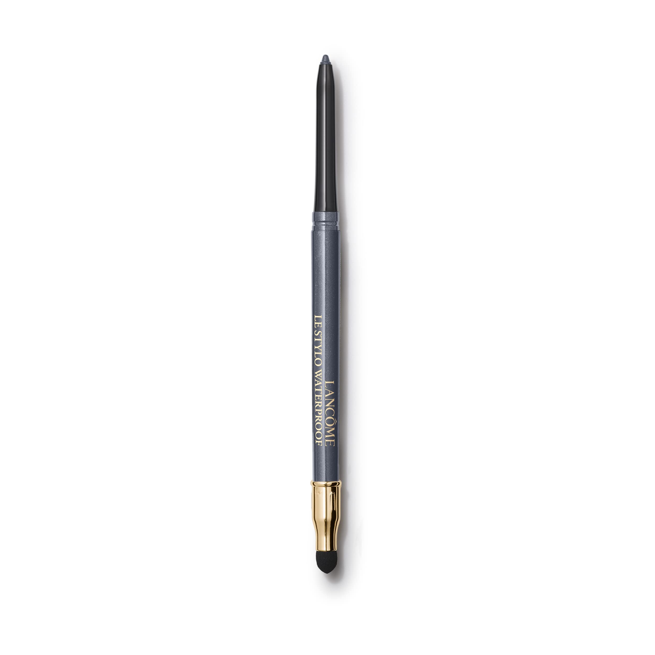 Lancôme Le Stylo Waterproof Eyeliner Pencil closeup showing creamy pigment for precise color