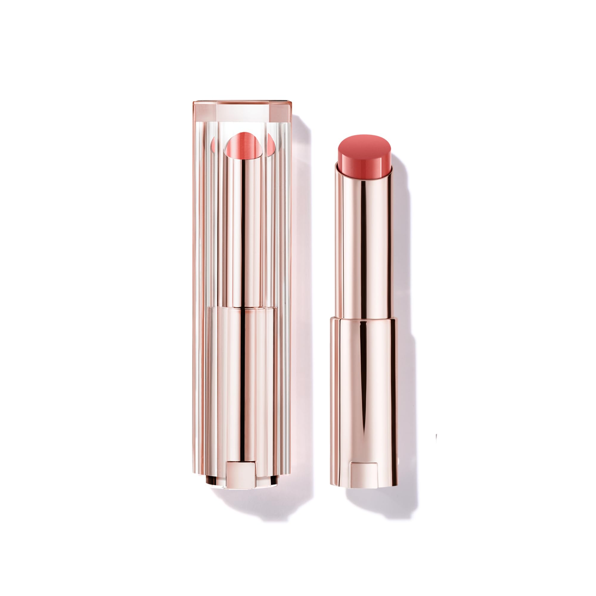 Lancôme Lip Idôle Butterglow 24h hydration on lips for all-day moisture.