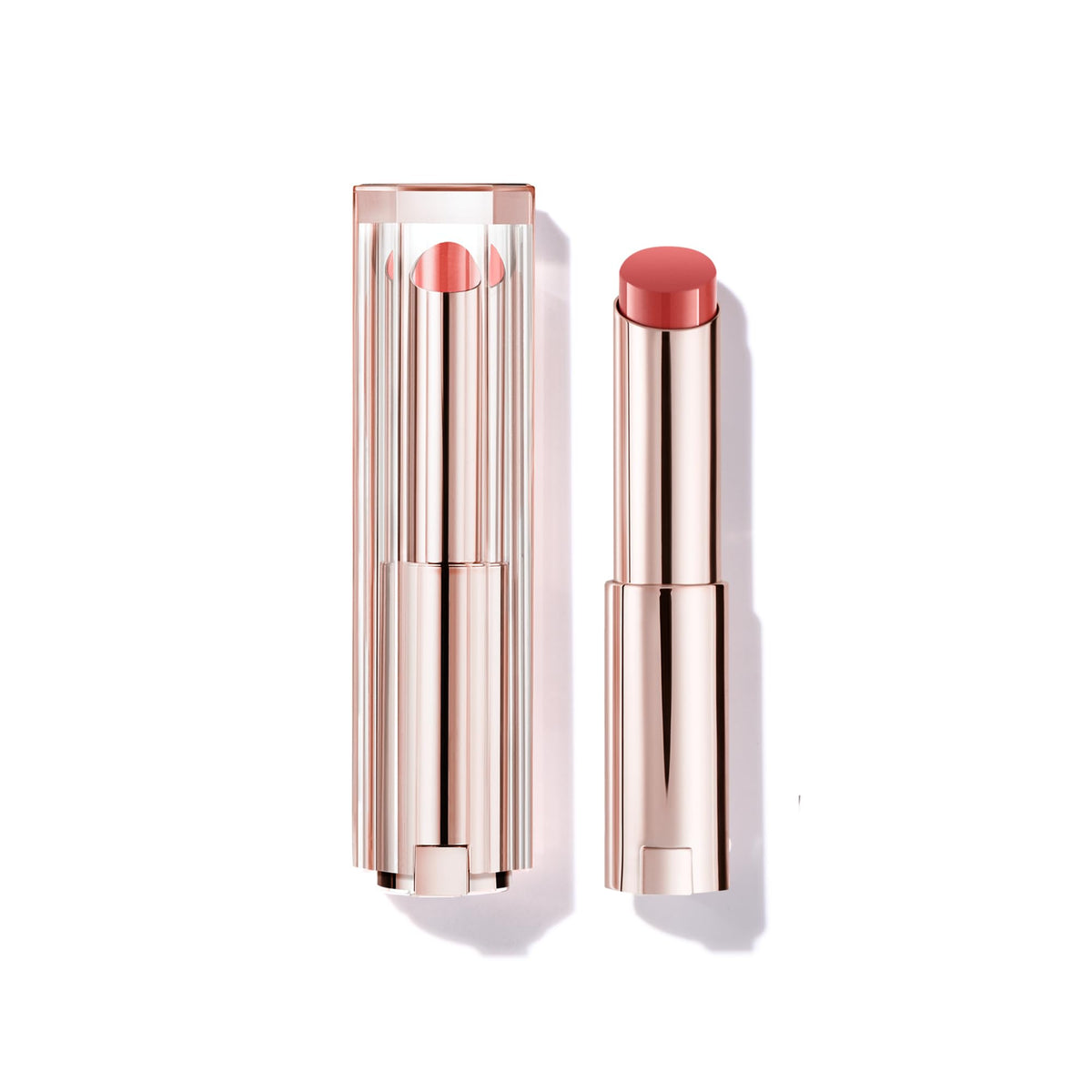 Lancôme Lip Idôle Butterglow 24h hydration on lips for all-day moisture.