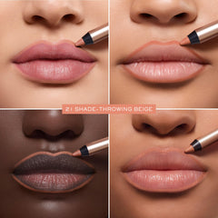 Lancôme Lip Idôle Lip Shaper sharpenable pencil enables precise lip shaping.