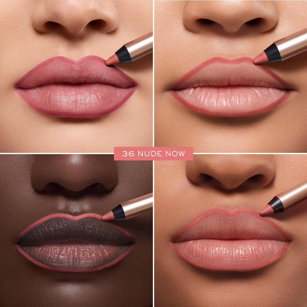 Lancôme Lip Idôle Lip Shaper waterproof finish shown on lips