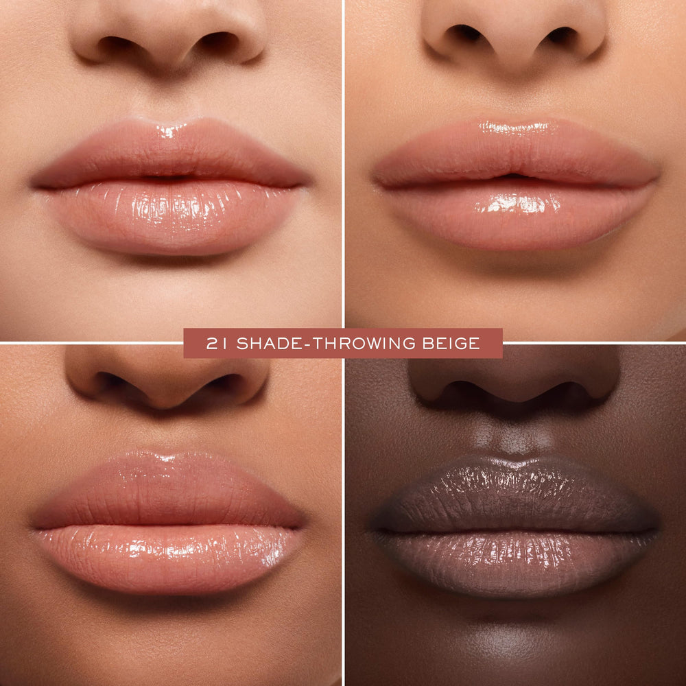 Lancôme Lip Idôle Squalane-12 Butterglow ingredients chart highlights key actives for nourishment.