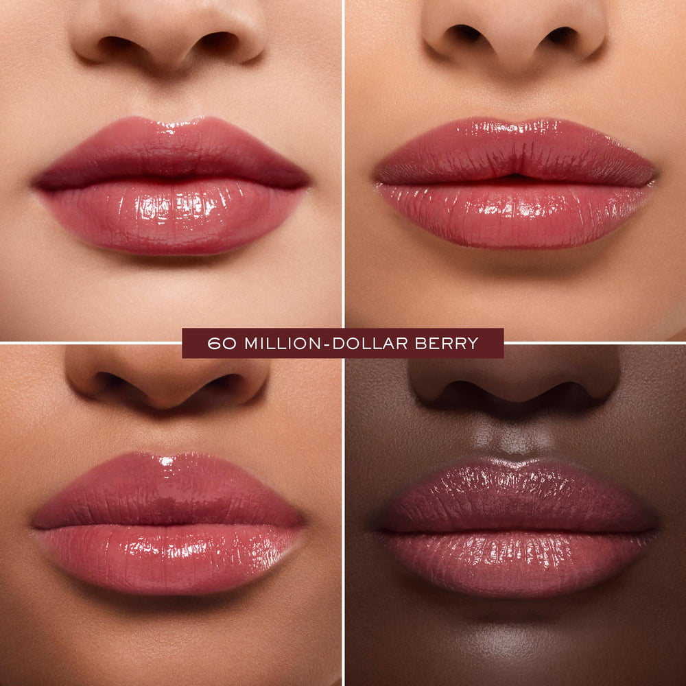 Lancôme Lip Idôle Squalane-12 Butterglow texture appears lightweight and non-sticky.