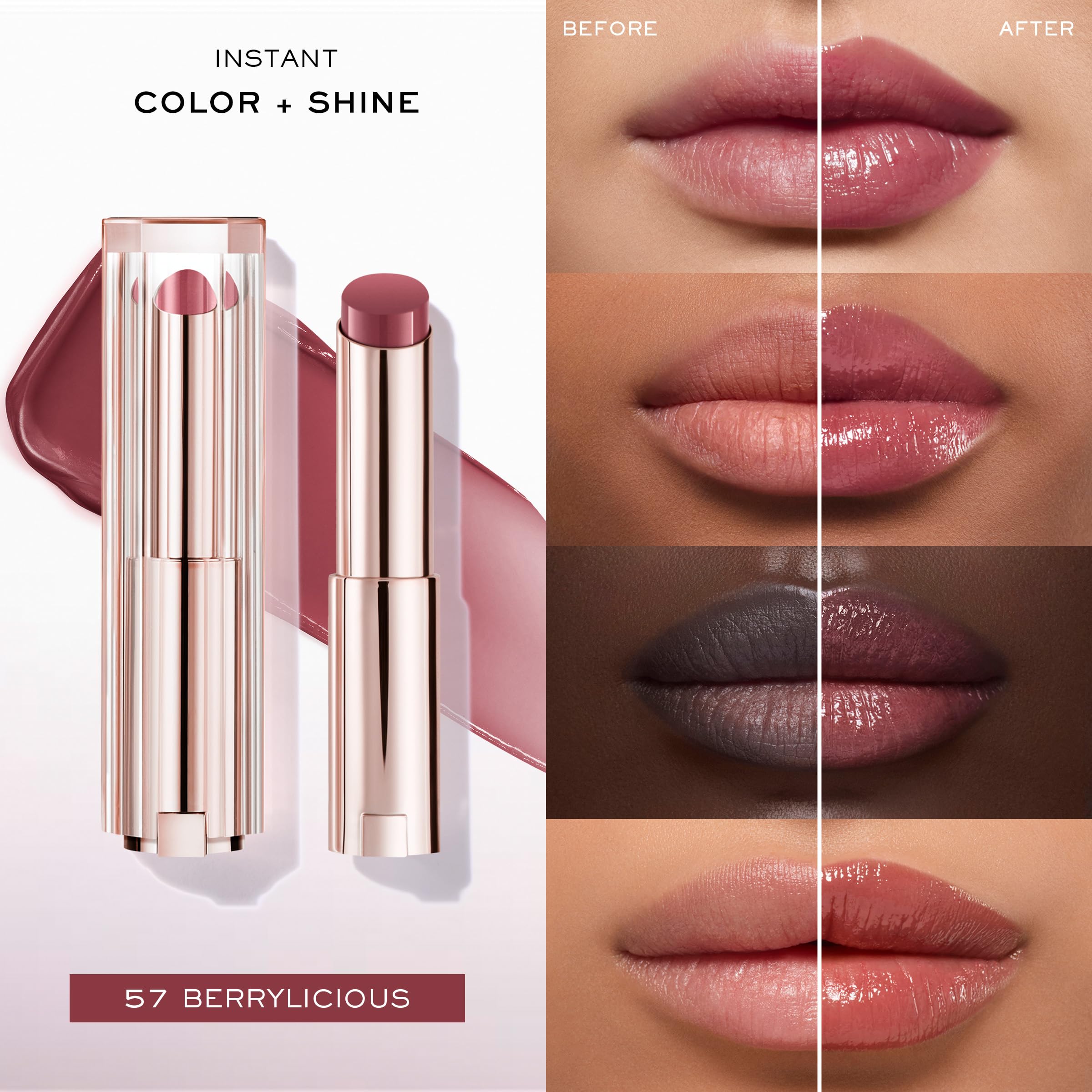 Lancôme Lip Idôle Butterglow packaging showcasing premium branding and formula