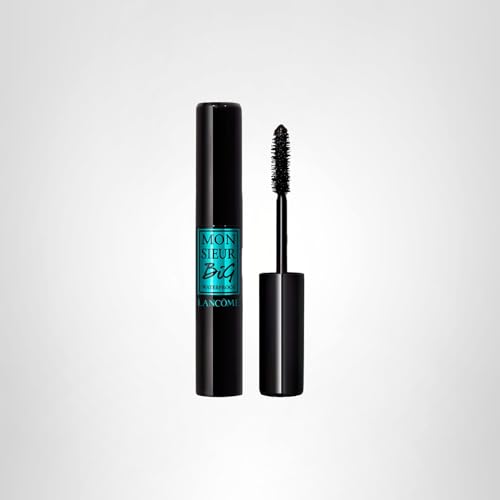 Lancôme Monsieur Big Waterproof mascara packaging and wand for performance-focused beauty.