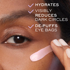 Lancôme Rénergie eye cream with hyaluronic acid for 24-hour hydration around the eye.