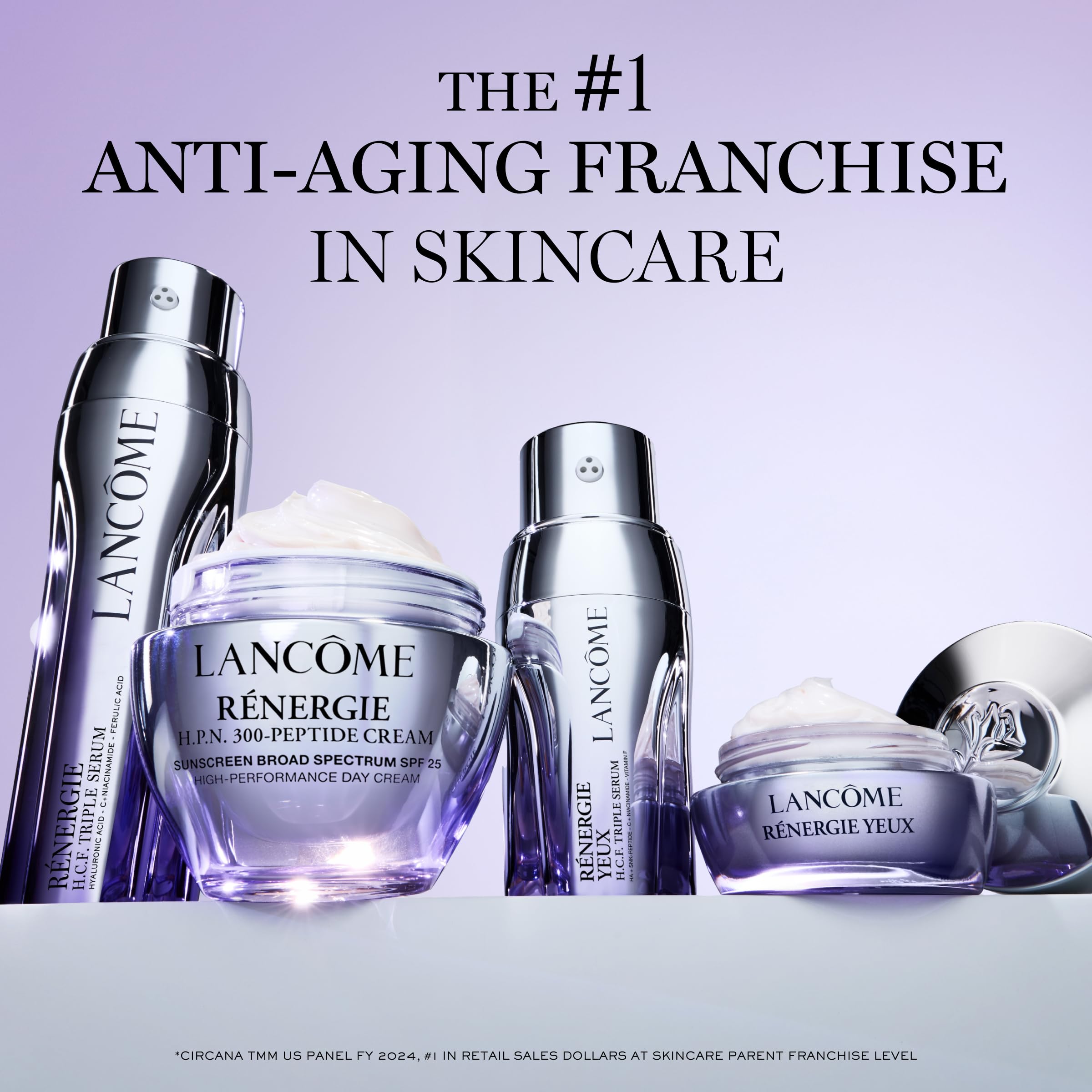 Lancôme Rénergie Baicalin antioxidants visual emphasizes protective surface renewal