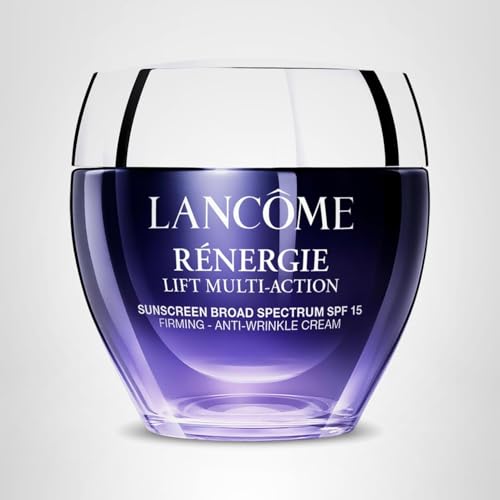 Lancôme Rénergie Lift Multi-Action SPF 15 product shot with logo communicates trusted sun protection