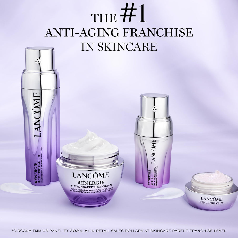 Lancôme Rénergie sleek packaging detail and branding