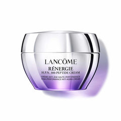 Lancôme Rénergie H.P.N. 300-Peptide Cream jar close-up for rich texture and hydration.