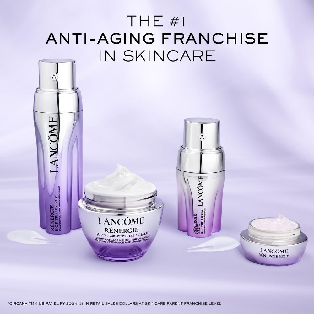 Lancôme Rénergie H.P.N. cream massage for gentle absorption.