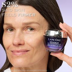 Lancôme Rénergie Lift Night Cream texture swirl, creamy formula for smooth skin