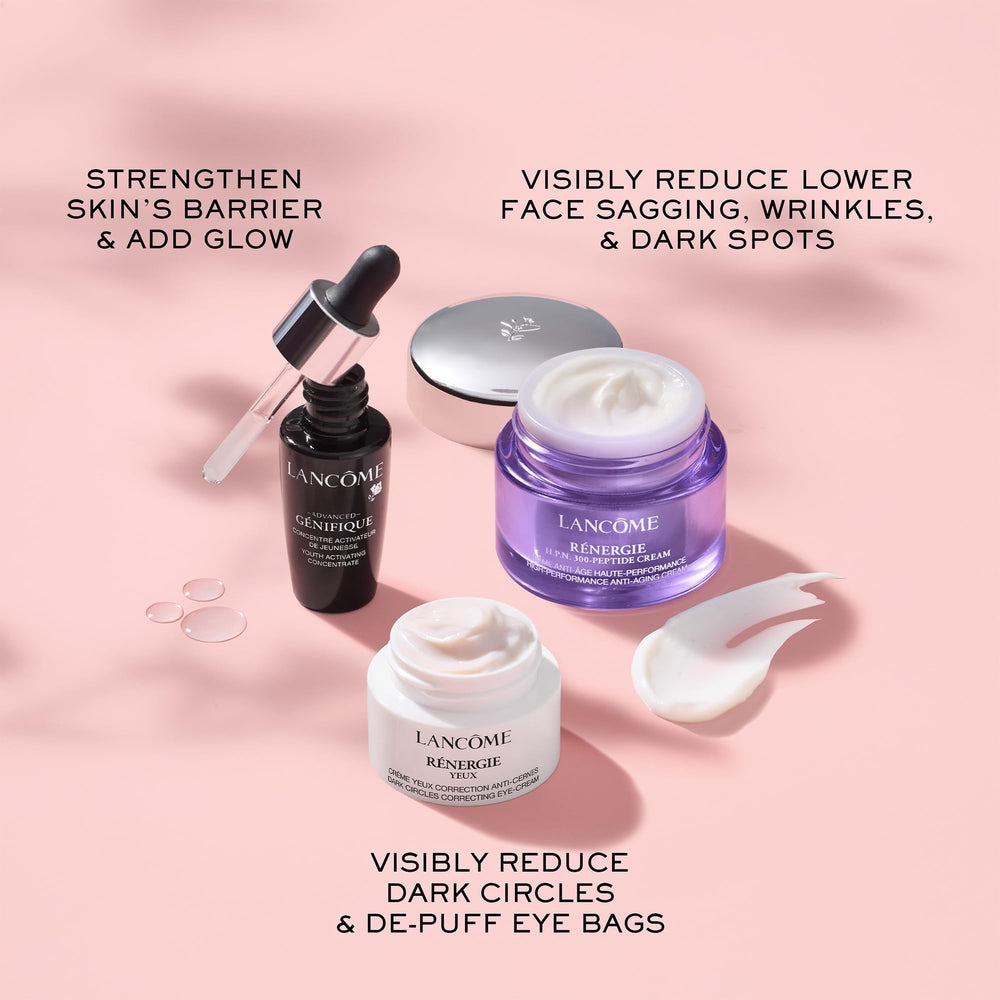 Lancôme Rénergie H.P.N. 300-Peptide Cream jar with HA and peptides for aging concerns