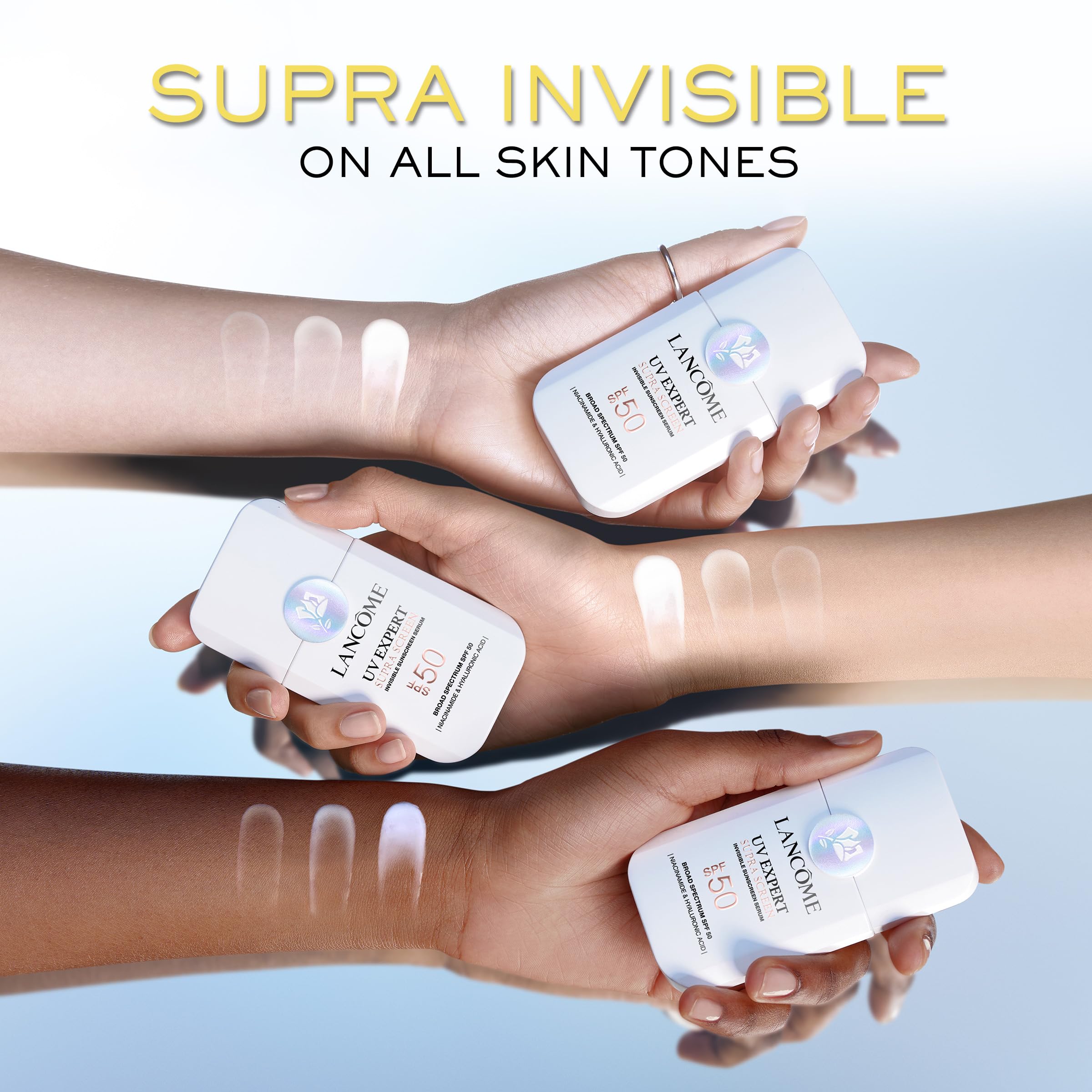 Lancôme Supra Screen SPF50 suitable for sensitive skin without heaviness