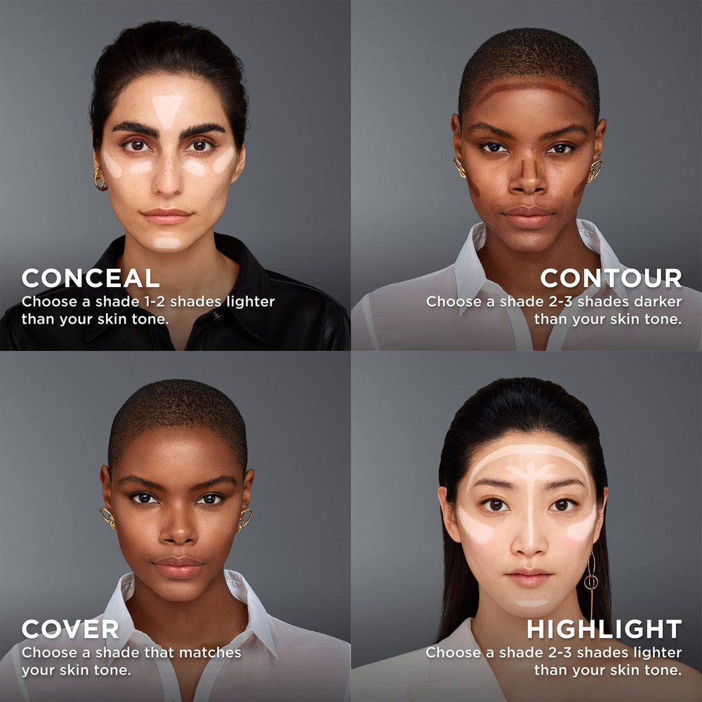Lancôme Teint Idole Ultra Wear 24h coverage test demonstrates long-lasting wear and coverage.