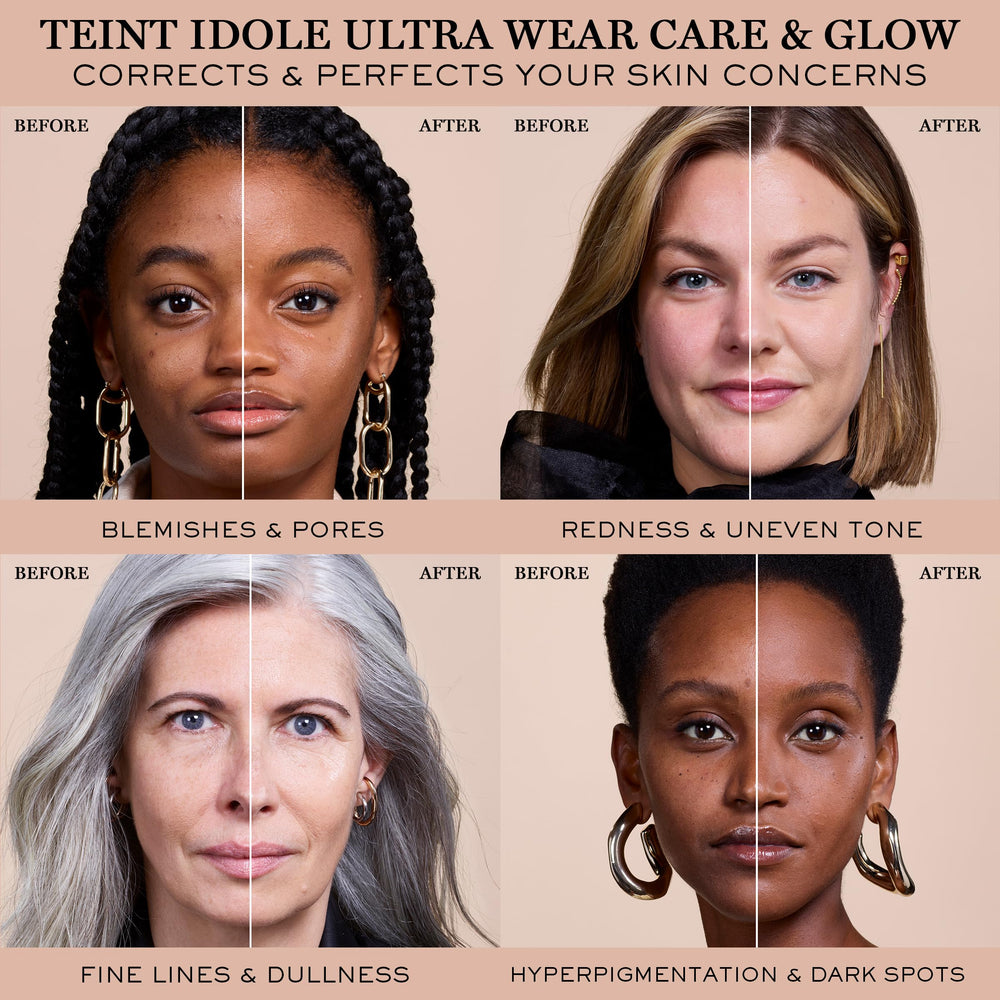 Lancôme Teint Idole Ultra Wear crafted for all skin types including dry and sensitive.
