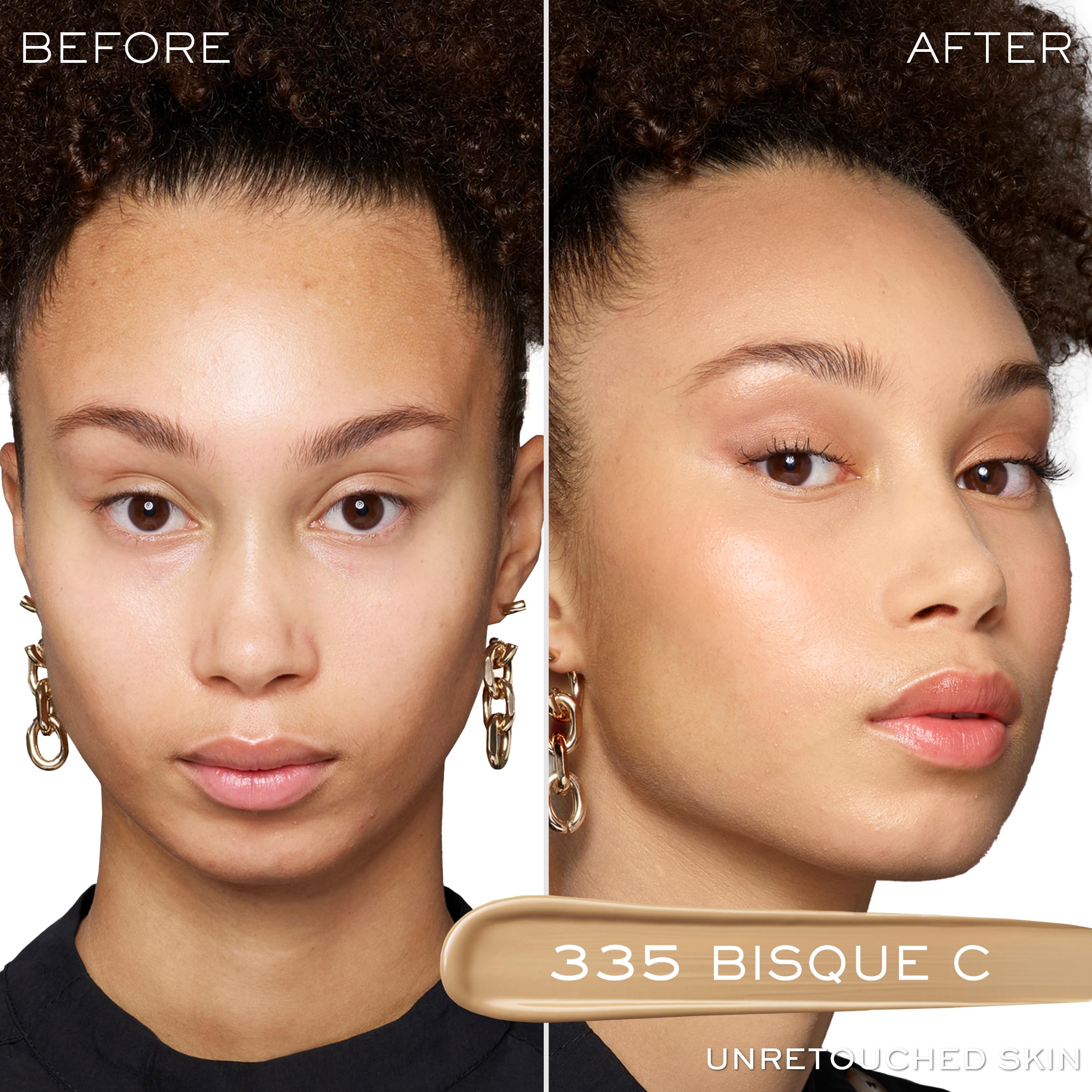 Lancôme concealer applicator close-up for precise under-eye or spot coverage.