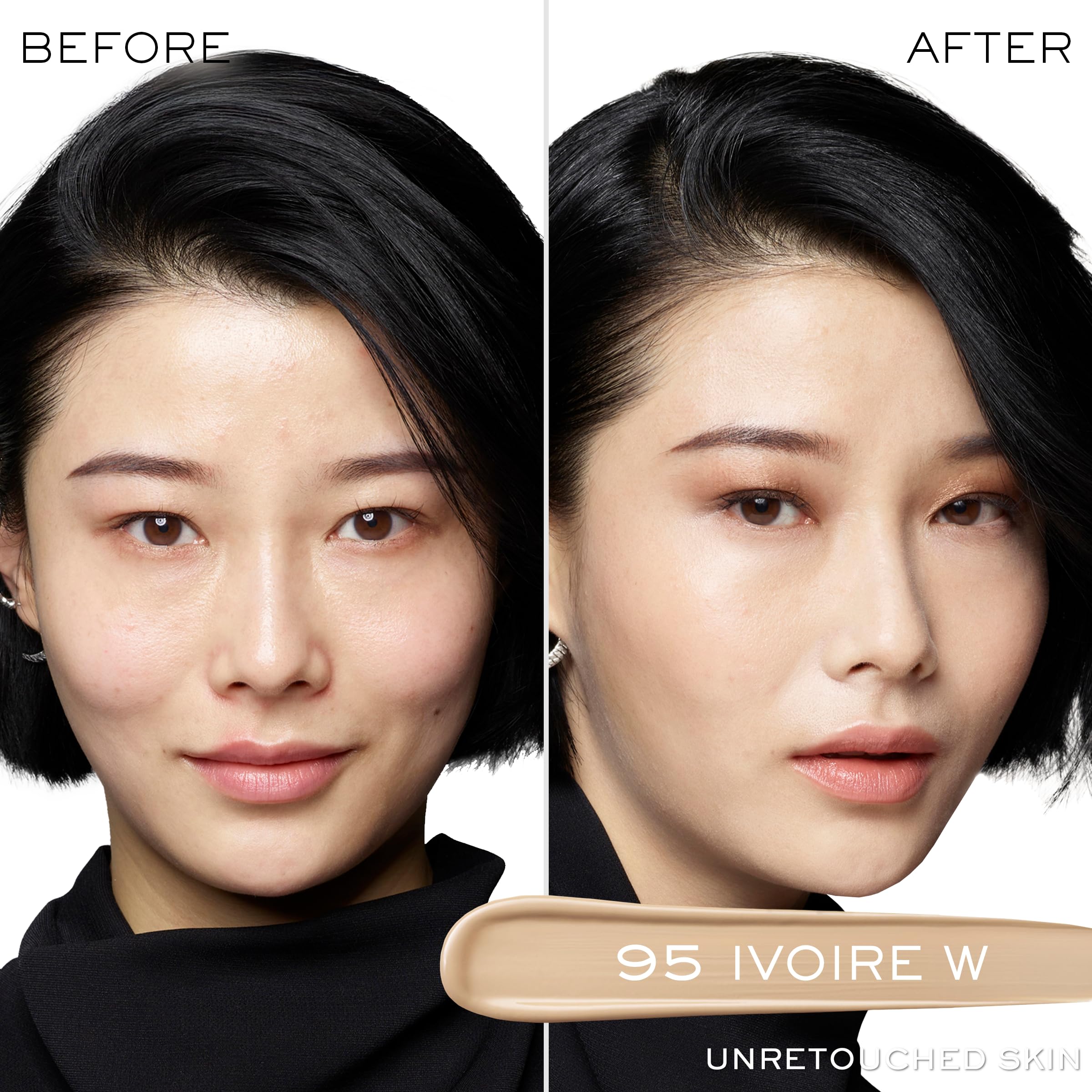 Lancôme Teint Idole Ultra Wear applicator close-up for precise concealment.