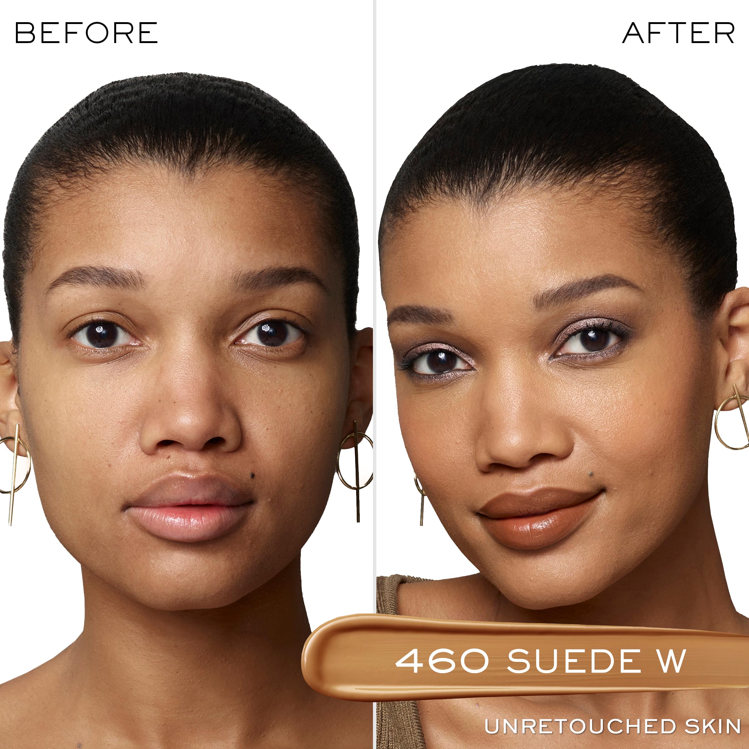 Lancôme Teint Idole Ultra Wear applicator demonstrates precise, controlled application