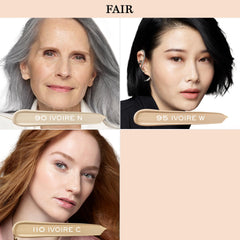 Lancôme Teint Idole Ultra Wear under-eye application demonstrates brightening.