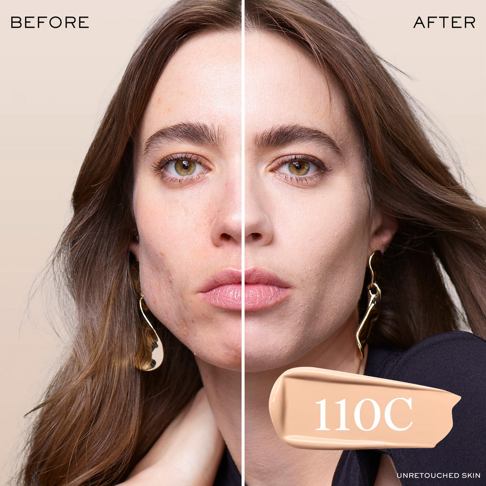 Lancôme Teint Idole Ultra Wear pump dispenser demonstrates easy control and precision.