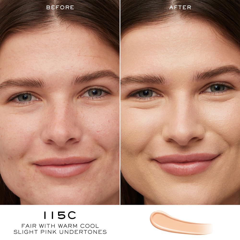 Lancôme Teint Idole serum concealer diamond-shaped applicator for precise correction.