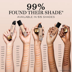 Lancôme Teint Idole Ultra Wear 415W shade swatch on skin.