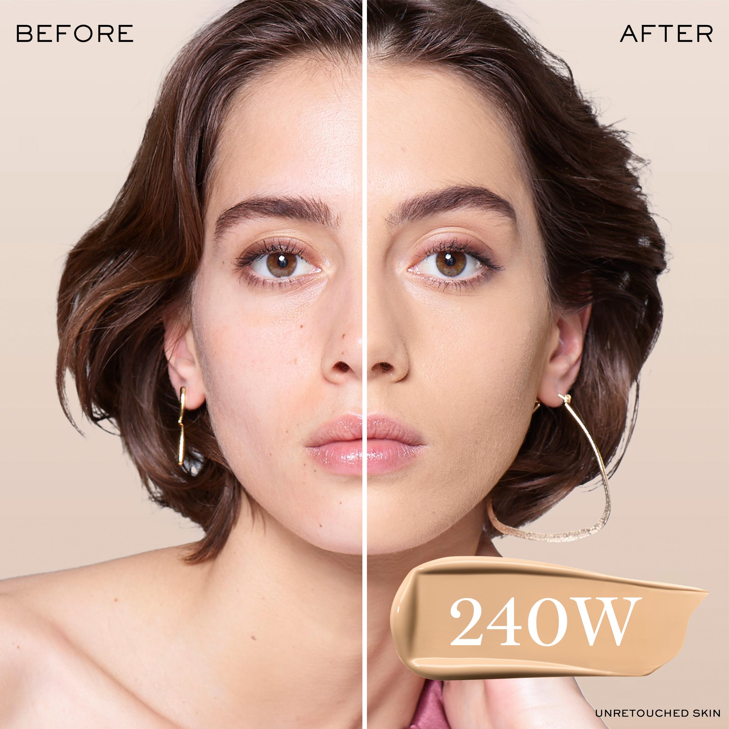 Lancôme Teint Idole Ultra Wear shade display highlights inclusive color range.