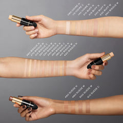Lancôme Teint Idole Ultra Wear stick with natural matte finish on skin