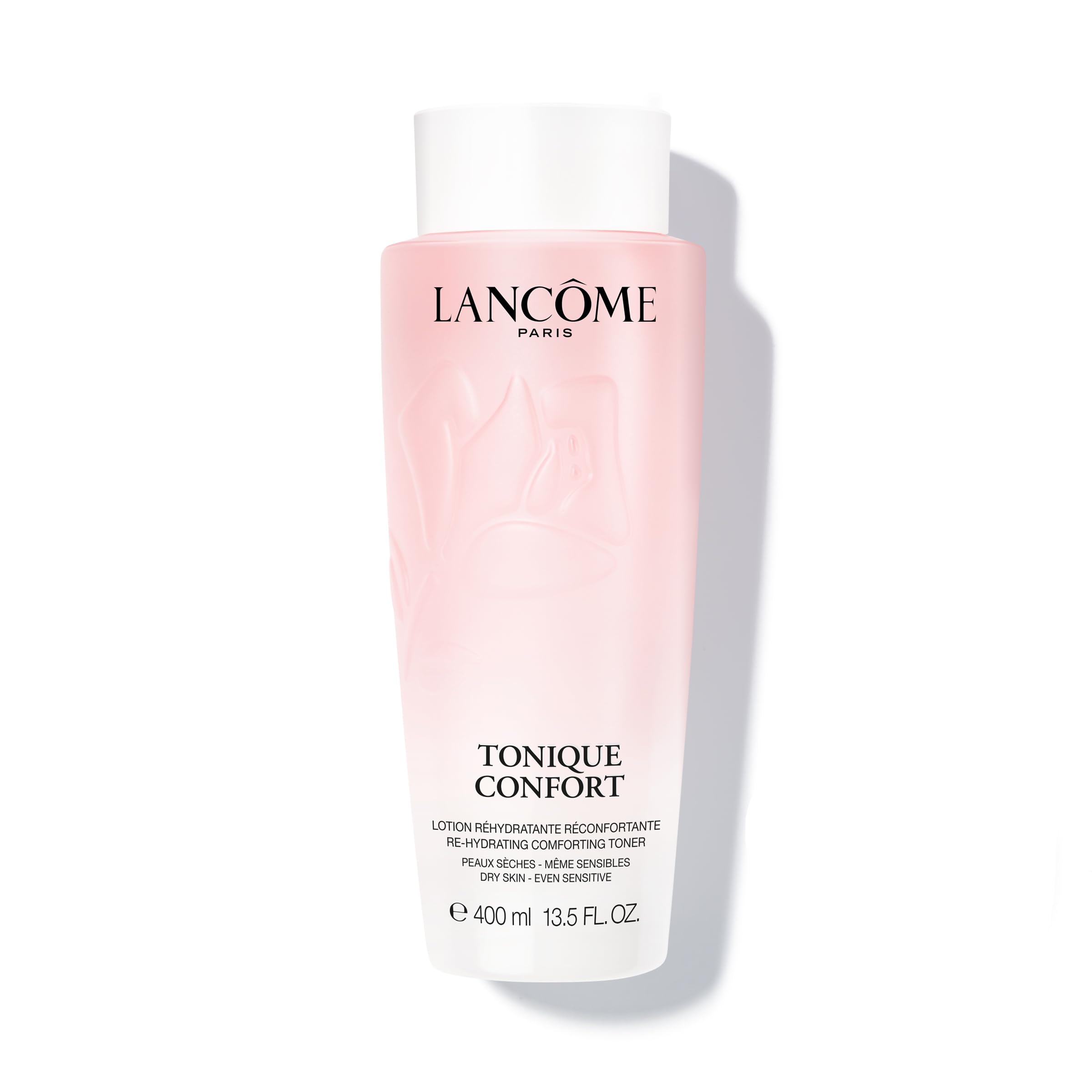 lancome tonique confort bottle pour delivers long-lasting hydration for radiant, comfortable skin