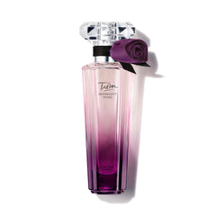 Lancôme Trésor Midnight bottle closeup showcases premium design for a luxurious gift.