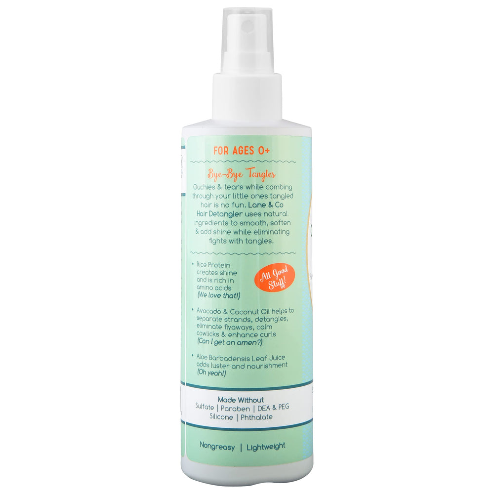Lane & Co 8-oz USA-made detangler bottle ready for daily use