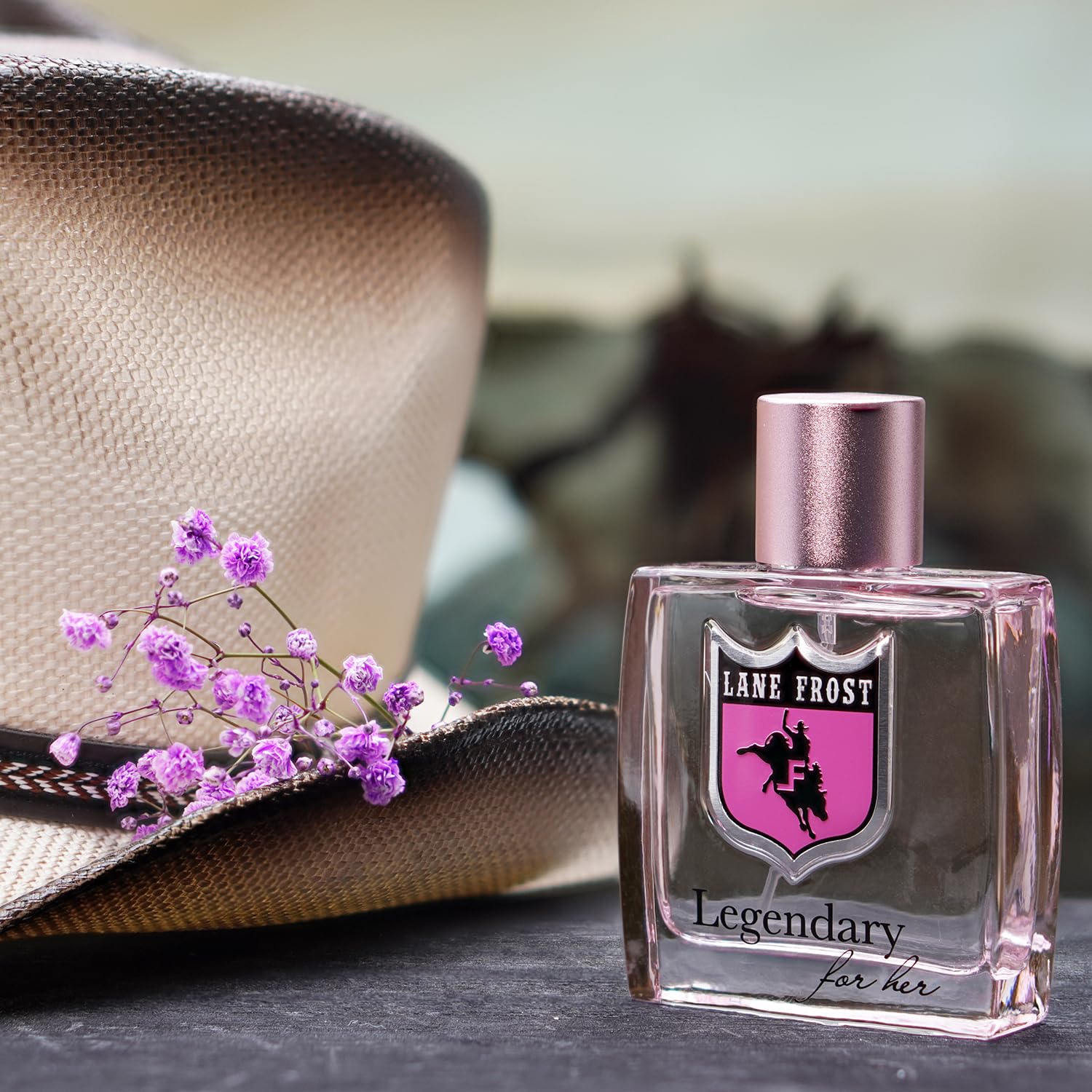 Lane Frost Legendary For Her amber sandalwood depth supports versatile day-to-night wear.