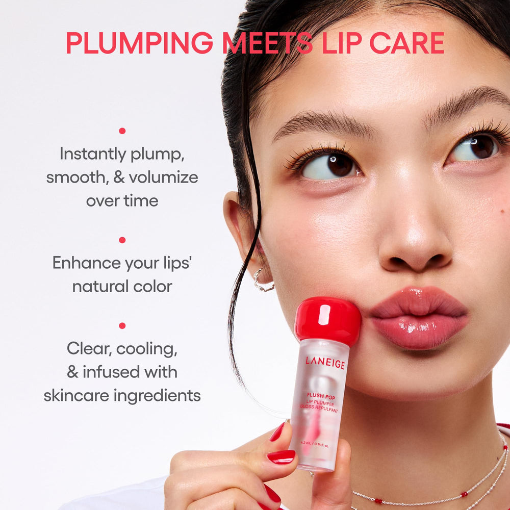 LANEIGE silicone applicator close-up for precise, even application