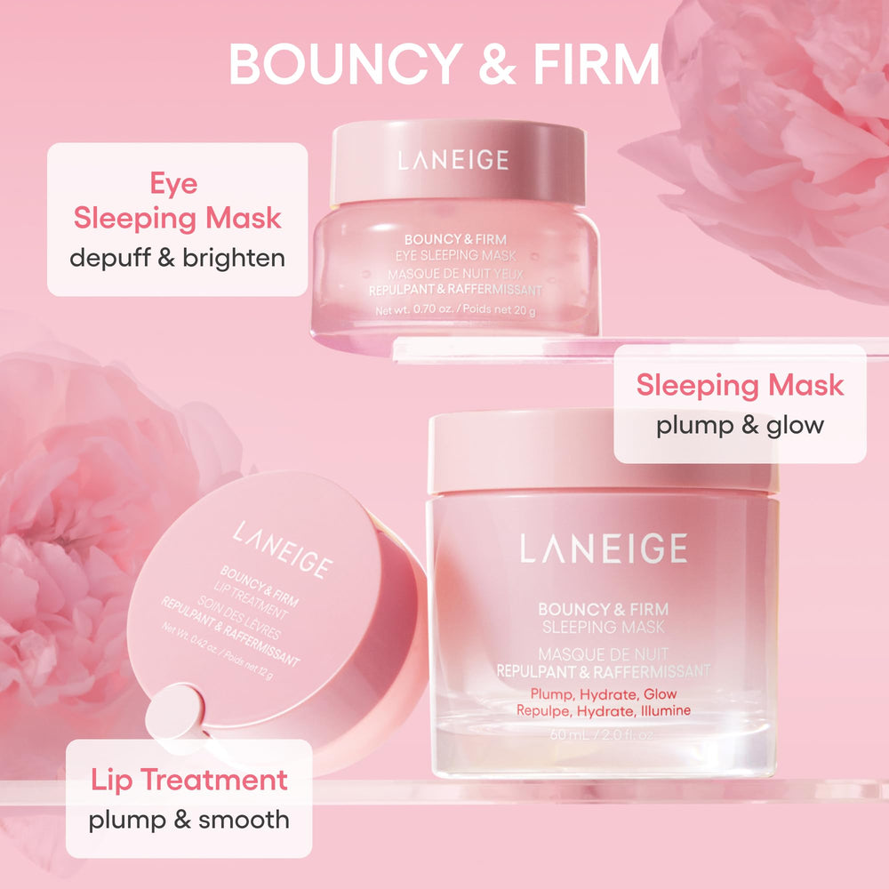 LANEIGE on bedside table as nighttime treatment for deep lip hydration