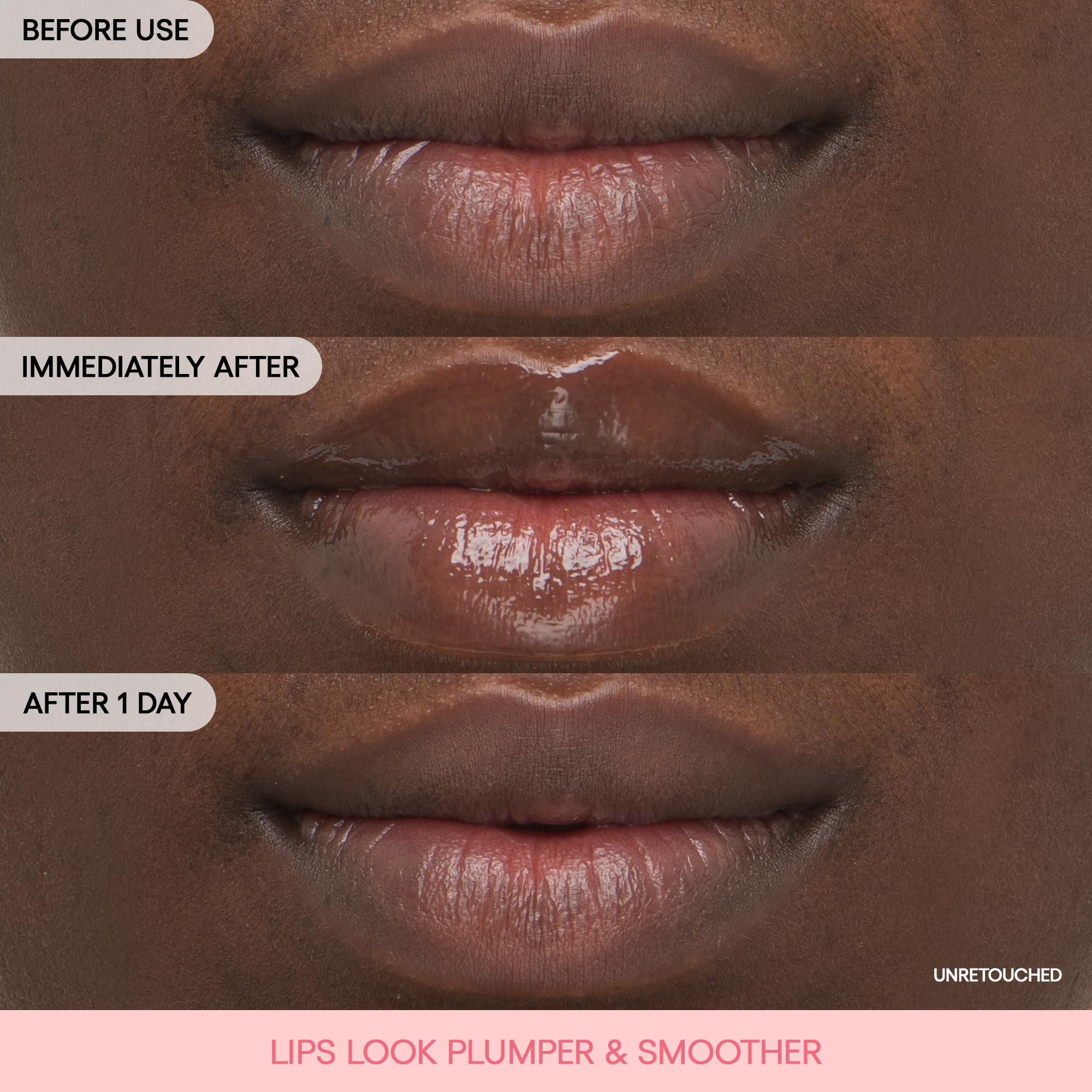 LANEIGE swatch on skin showing smooth cream texture and immediate hydration boost
