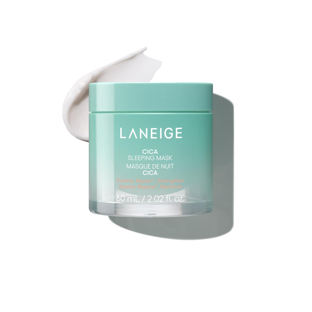 LANEIGE front jar view showing packaging and soothing benefit
