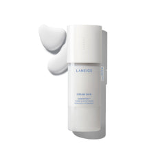 LANEIGE front packaging showing refillable bottle and sleek design benefit convenience