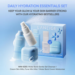 LANEIGE Gentle Gel Cleanser texture close-up demonstrating gentle foam and softness
