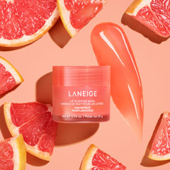 LANEIGE open jar revealing creamy texture for overnight moisture benefit