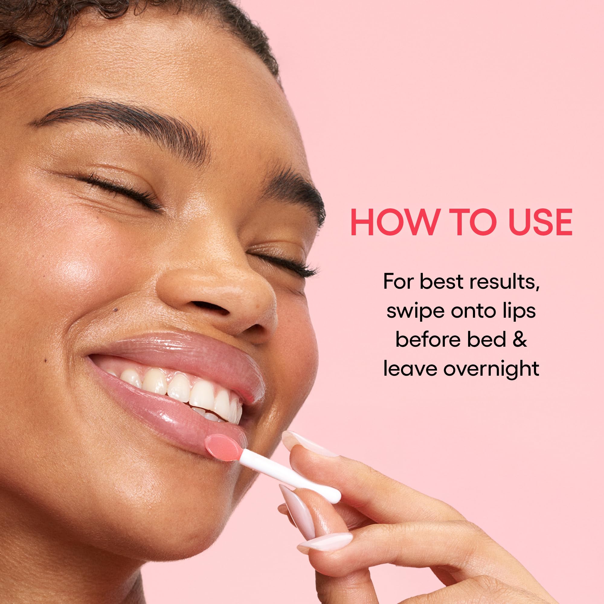 LANEIGE packaging label close-up emphasizing active ingredients and clear directions