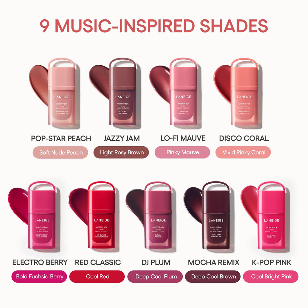 LANEIGE ingredients label close-up highlighting peptides and ceramides